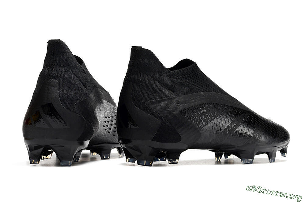 Adidas Predator Accuracy+ FG Football Boots - Black/Grey 6