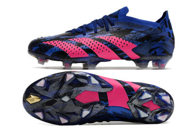 Adidas Predator Accuracy.1 Paul Pogba FG Football Boots - Blue/Black/Pink