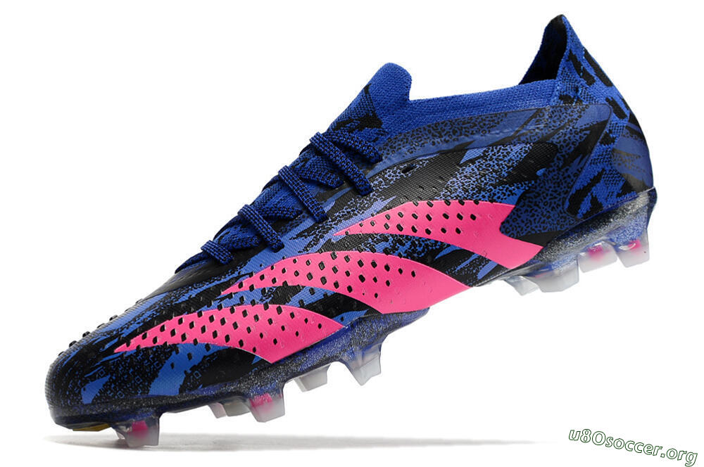Adidas Predator Accuracy.1 Paul Pogba FG Football Boots - Blue/Black/Pink 5