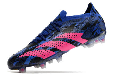 Adidas Predator Accuracy.1 Paul Pogba FG Football Boots - Blue/Black/Pink
