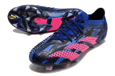 Adidas Predator Accuracy.1 Paul Pogba FG Football Boots - Blue/Black/Pink