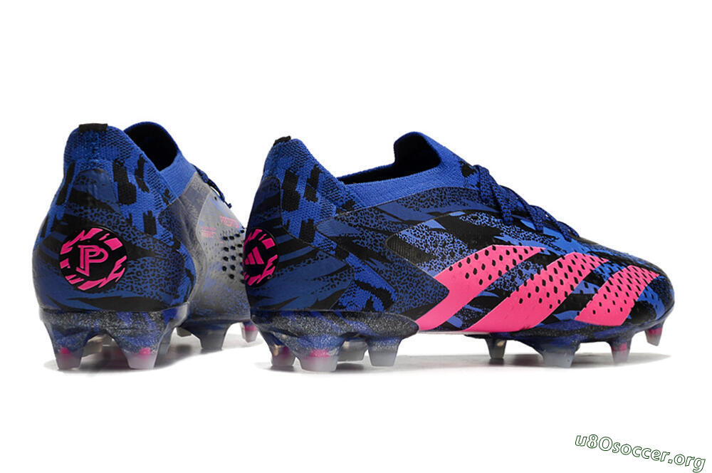 Adidas Predator Accuracy.1 Paul Pogba FG Football Boots - Blue/Black/Pink 6