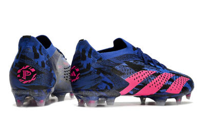 Adidas Predator Accuracy.1 Paul Pogba FG Football Boots - Blue/Black/Pink