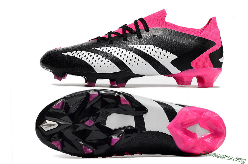 Adidas Predator Accuracy.1 FG Football Boots - Black/Pink/White 1