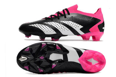 Adidas Predator Accuracy.1 FG Football Boots - Black/Pink/White