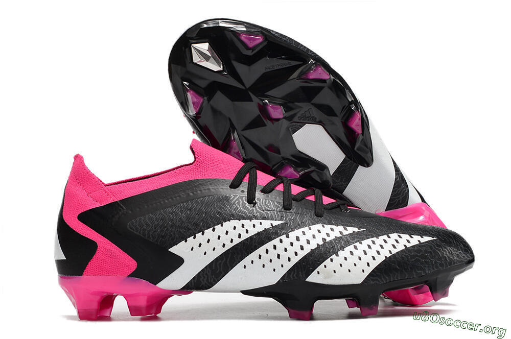 Adidas Predator Accuracy.1 FG Football Boots - Black/Pink/White 2