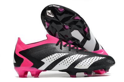 Adidas Predator Accuracy.1 FG Football Boots - Black/Pink/White