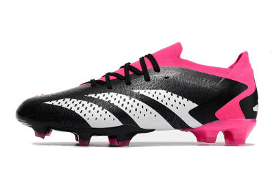 Adidas Predator Accuracy.1 FG Football Boots - Black/Pink/White