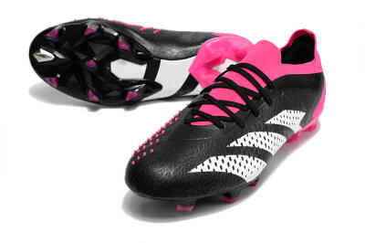 Adidas Predator Accuracy.1 FG Football Boots - Black/Pink/White
