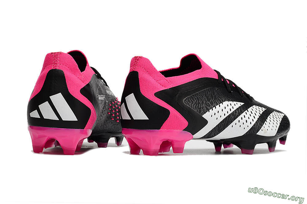 Adidas Predator Accuracy.1 FG Football Boots - Black/Pink/White 6