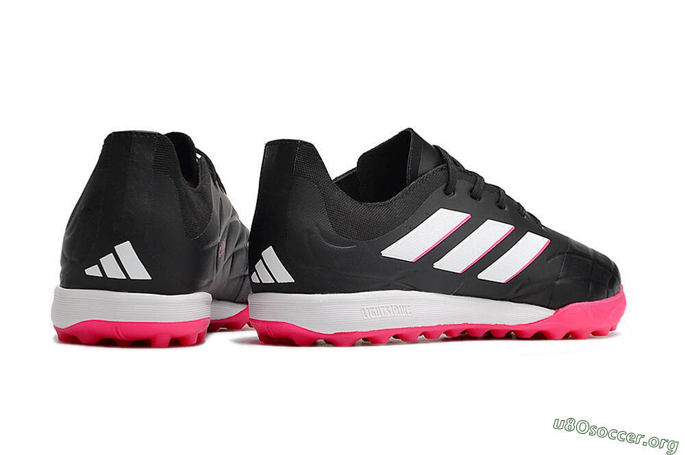 Adidas Copa Pure.3 TF Football Shoes - Black/Pink/White 6
