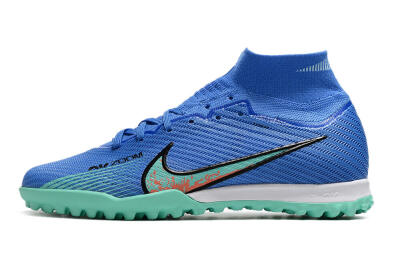 Nike Air Zoom Mercurial Superfly 9 Elite TF Football Shoes - Blue/Green/Black