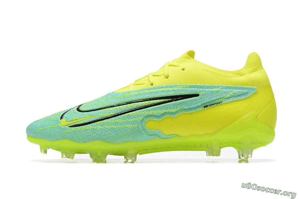 Nike Phantom GX Elite FG Football Boots - Green/Blue/Black 3