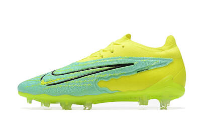 Nike Phantom GX Elite FG Football Boots - Green/Blue/Black