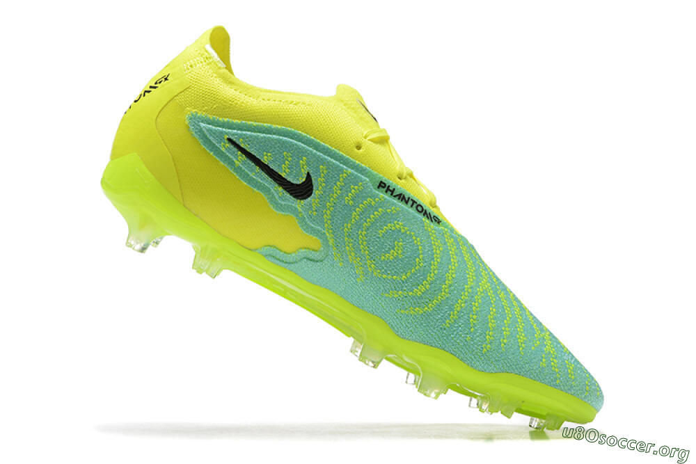 Nike Phantom GX Elite FG Football Boots - Green/Blue/Black 7