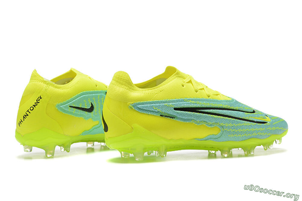 Nike Phantom GX Elite FG Football Boots - Green/Blue/Black 9