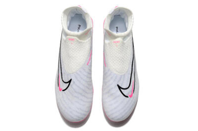 Nike Phantom GX Elite DF FG Football Boots - White/Black/Pink