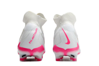 Nike Phantom GX Elite DF FG Football Boots - White/Black/Pink