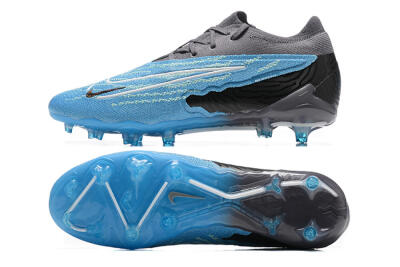 Nike Phantom GX Elite FG Football Boots - Blue/Grey/White