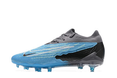 Nike Phantom GX Elite FG Football Boots - Blue/Grey/White