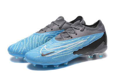 Nike Phantom GX Elite FG Football Boots - Blue/Grey/White