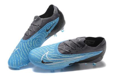 Nike Phantom GX Elite FG Football Boots - Blue/Grey/White