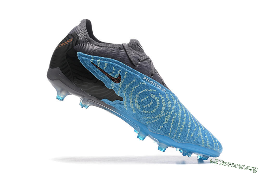 Nike Phantom GX Elite FG Football Boots - Blue/Grey/White 7