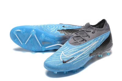 Nike Phantom GX Elite FG Football Boots - Blue/Grey/White