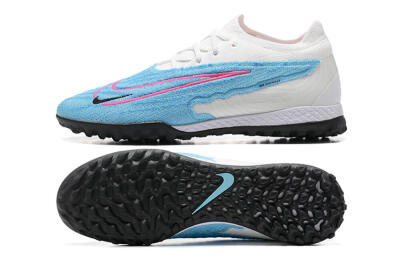 Nike Phantom GX Elite TF Football Shoes - Blue/White/Pink