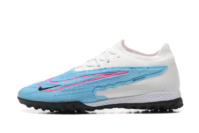 Nike Phantom GX Elite TF Football Shoes - Blue/White/Pink