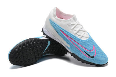 Nike Phantom GX Elite TF Football Shoes - Blue/White/Pink