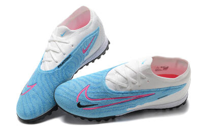 Nike Phantom GX Elite TF Football Shoes - Blue/White/Pink