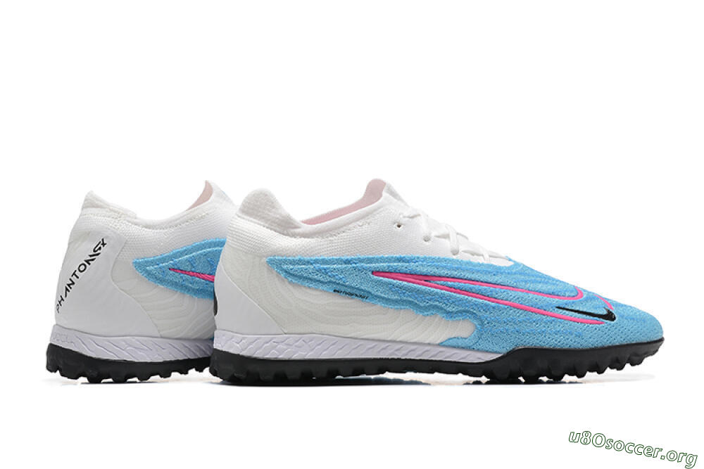 Nike Phantom GX Elite TF Football Shoes - Blue/White/Pink 9