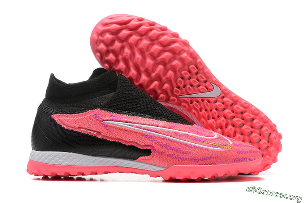 Nike Phantom GX Elite DF TF Football Shoes - Red/Black/White 2