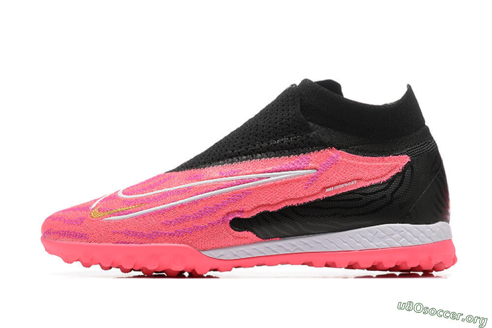 Nike Phantom GX Elite DF TF Football Shoes - Red/Black/White 3