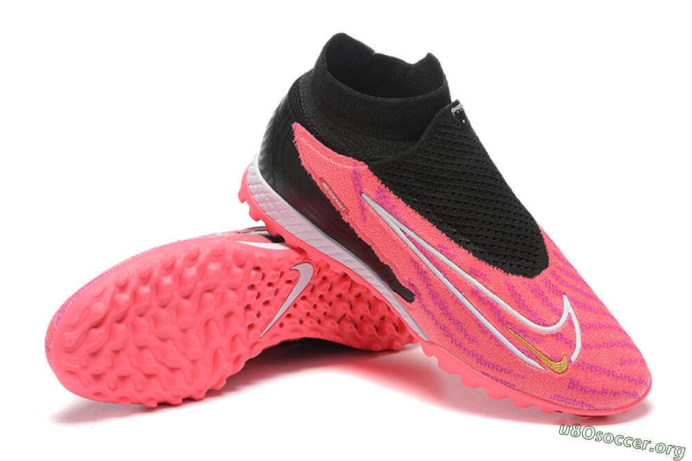 Nike Phantom GX Elite DF TF Football Shoes - Red/Black/White 4