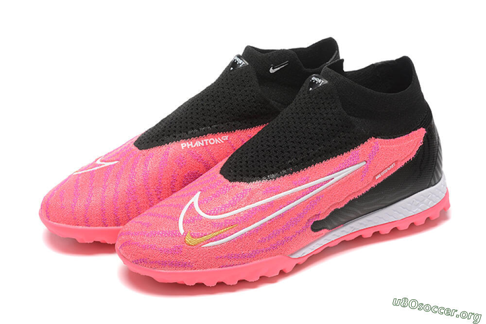 Nike Phantom GX Elite DF TF Football Shoes - Red/Black/White 5