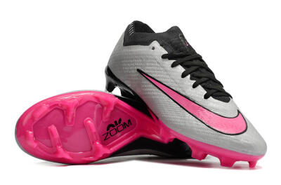 Nike Mercurial Vapor 15 Elite FG Football Boots - Silver/Black/Pink