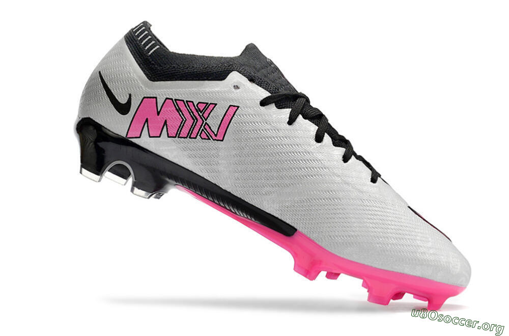 Nike Mercurial Vapor 15 Elite FG Football Boots - Silver/Black/Pink 4