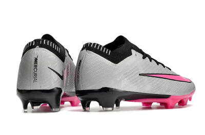 Nike Mercurial Vapor 15 Elite FG Football Boots - Silver/Black/Pink