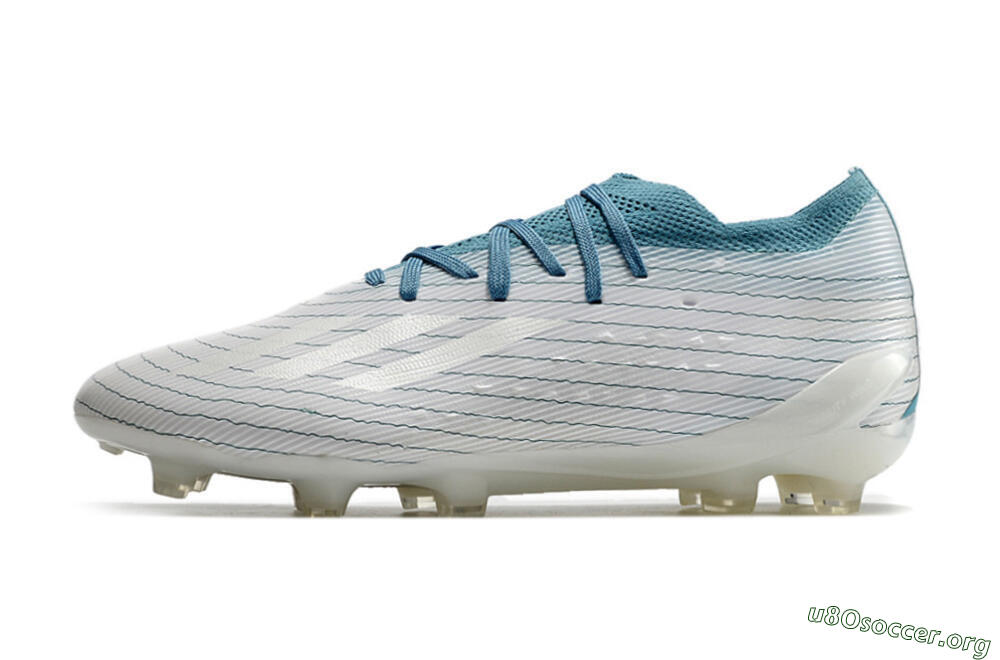 Adidas X Speedportal.1 2022 World Cup FG Football Boots - White/Blue 3