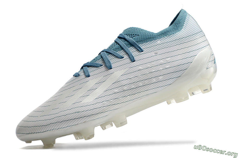 Adidas X Speedportal.1 2022 World Cup FG Football Boots - White/Blue 5