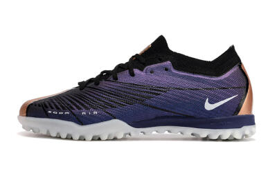 Nike Air Zoom Mercurial Vapor 15 Elite TF Football Shoes - Purple/Black