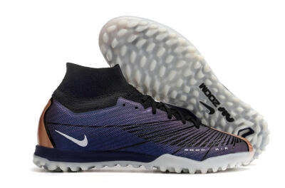 Nike Air Zoom Mercurial Superfly 9 Elite TF Football Shoes - Purple/Black