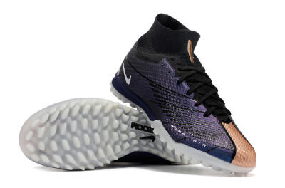 Nike Air Zoom Mercurial Superfly 9 Elite TF Football Shoes - Purple/Black