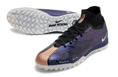 Nike Air Zoom Mercurial Superfly 9 Elite TF Football Shoes - Purple/Black