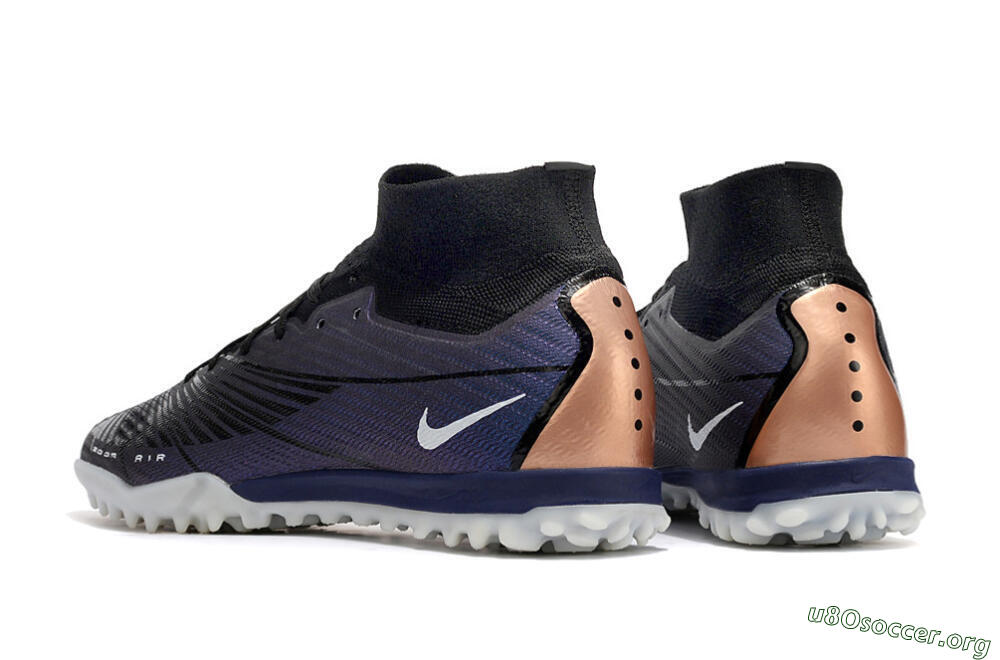 Nike Air Zoom Mercurial Superfly 9 Elite TF Football Shoes - Purple/Black 5
