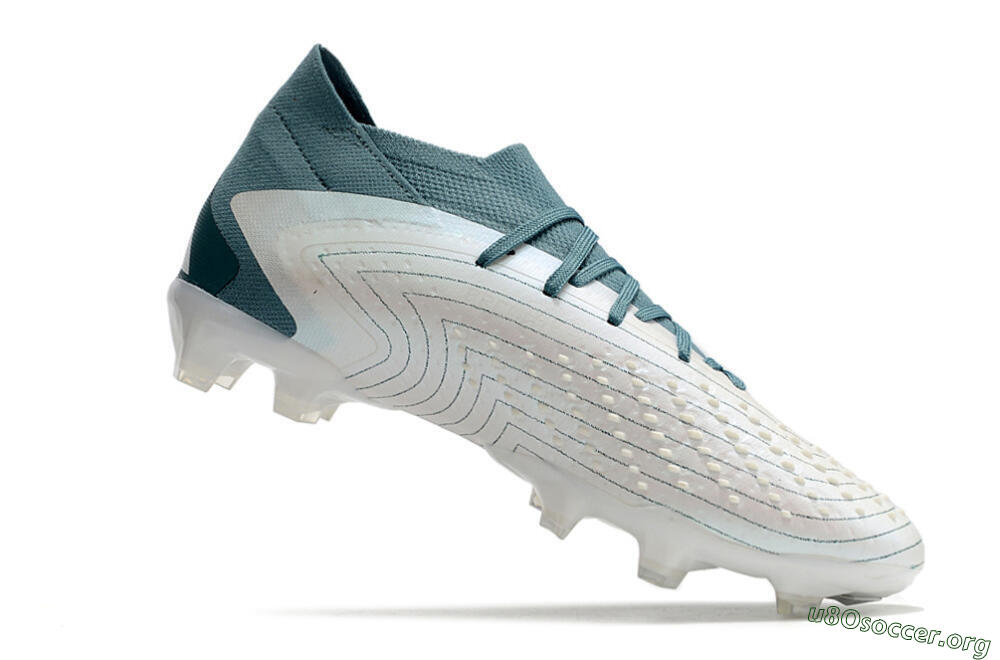 Adidas Predator Accuracy 23.1 FG Football Boots - White/Green 4