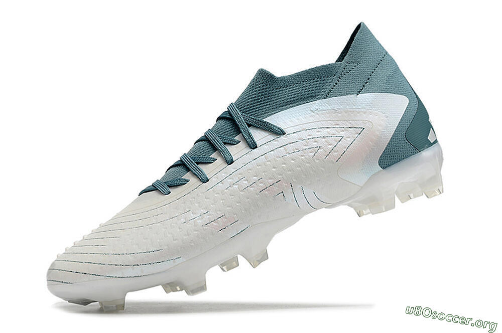 Adidas Predator Accuracy 23.1 FG Football Boots - White/Green 5