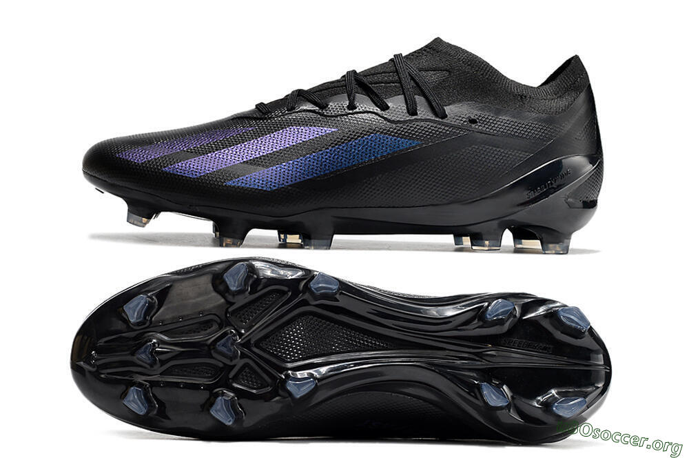 Adidas x Speedportal.1 FG Football Boots - Black/Blue 1